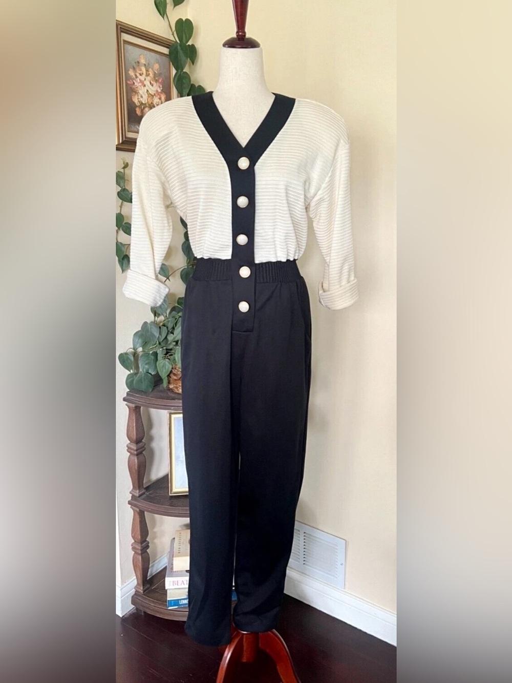 Vintage My Kinda Gal Jumpsuit sz 8